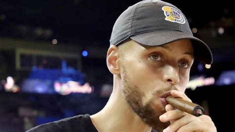 does stephen curry smoke cigarettes
