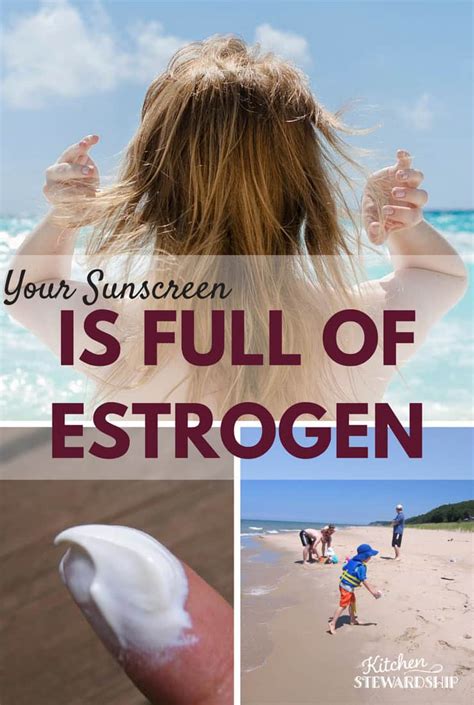 Does Sunscreen Have Estrogen