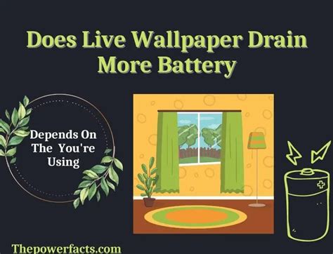 Does Super Wallpaper Drain Battery