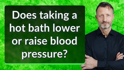 Does Taking A Bath Affect Blood Pressure