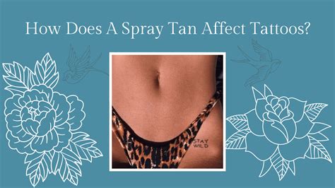 Does Tanning Fade Tattoos
