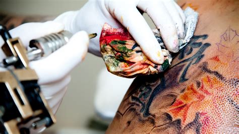 does tattoo ink affect your blood