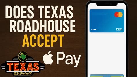 does texas roadhouse accept apple pay