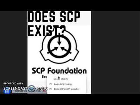 does the scp foundation exist