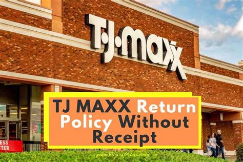 Does Tj Maxx Accept Returns Without Receipt