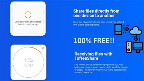 Does Toffeeshare Use Internet