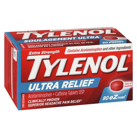 does tylenol have caffeine