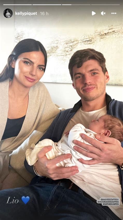 does verstappen have a child
