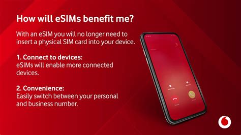 does vodafone india offer esim