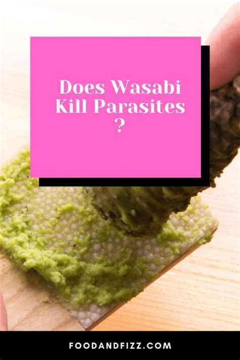Does Wasabi Kill Germs
