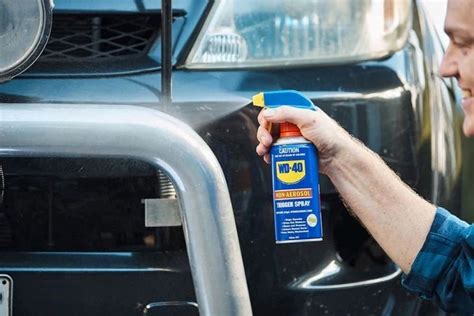 Does Wd 40 Remove Plastic Paint