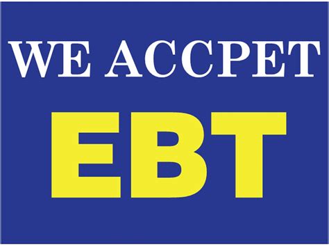 Does We Accept EBT: Find Out Here Instantly Today