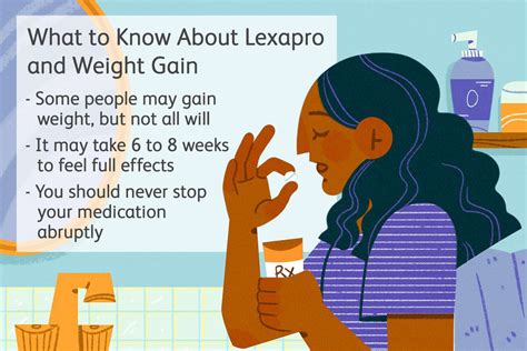 Does Weight Gain Affect Lexapro