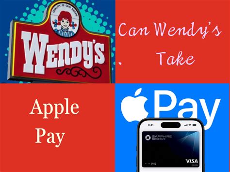 does wendy's take apple pay and samsung pay