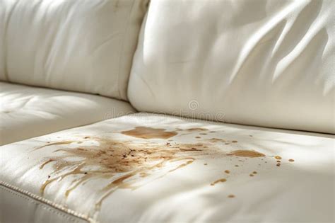 Does White Leather Sofa Stain