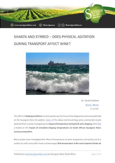 Does Wine Bubble When Shaken