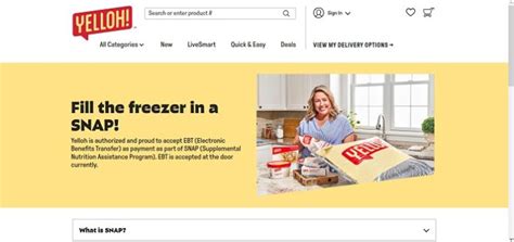 Does Yelloh Accept EBT: Find Out if You Can Use Your Benefits
