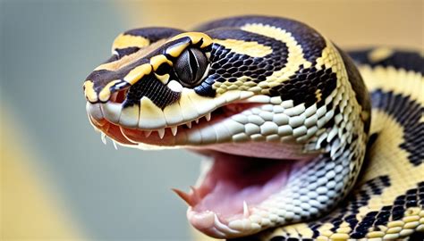 Ball Python Teeth Surprising Facts About Your Snake