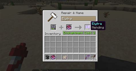 Does mending work on elytra?