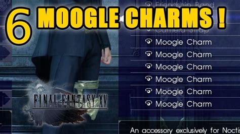 Does Moogle Charm stack FFXV?