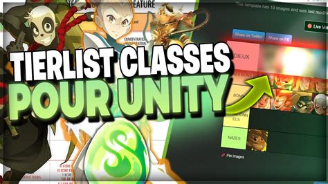 La meilleure classe PvP 1v1 de DOFUS Unity, Tier List GUIDACTIK