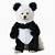 dog panda bear costume