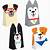 dog party favor bags