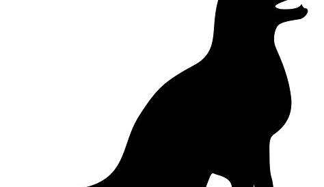 Silhouette Of Dogs - Cliparts.co