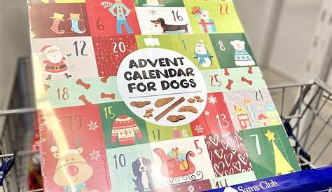 Dog Advent Calendar filled with Milk Bone Christmas Treats! Christmas