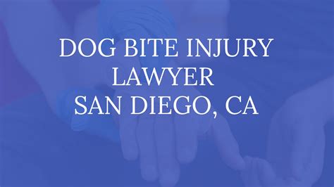 dog bite attorney san diego ca