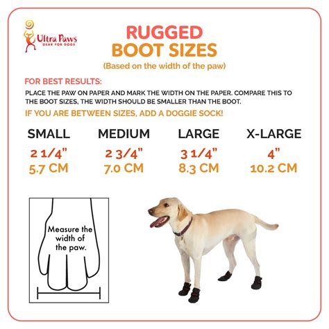 Dog Boots Size
