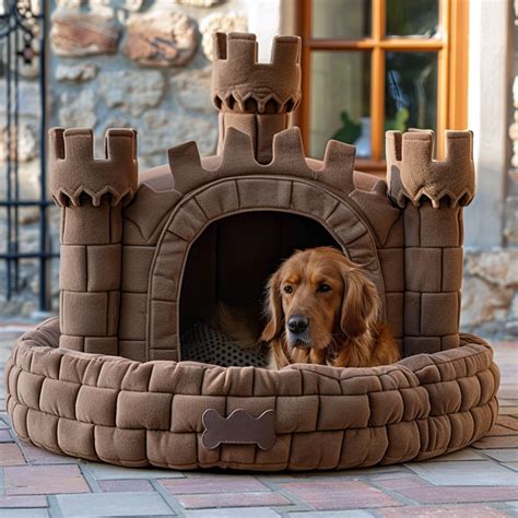 Dog Castle Bed
