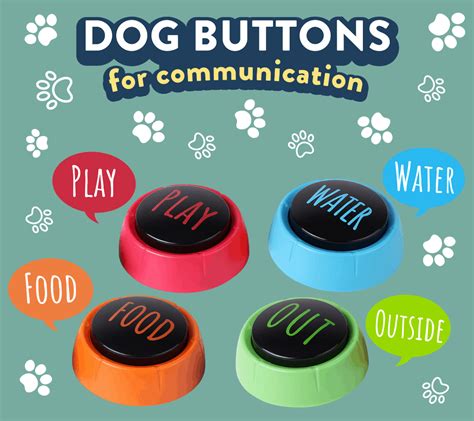 Dog Commands Buttons