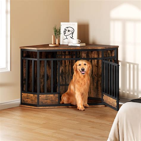 Dog Crate Corner Table