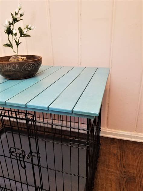 Dog Crate Table Top Diy