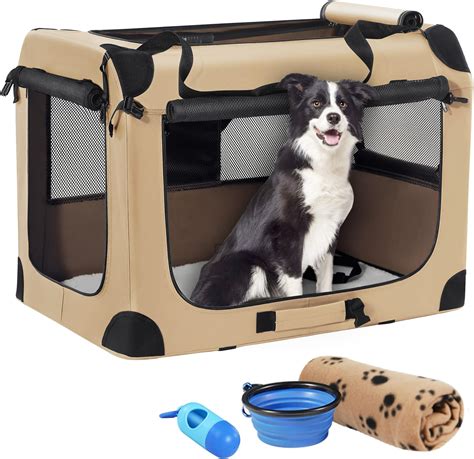 Dog Crate With Blanket