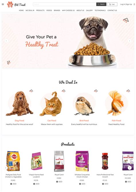 dog food stores online with delivery