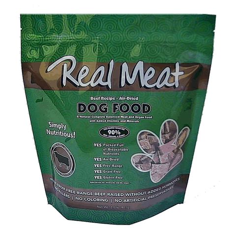 dog food with real meat