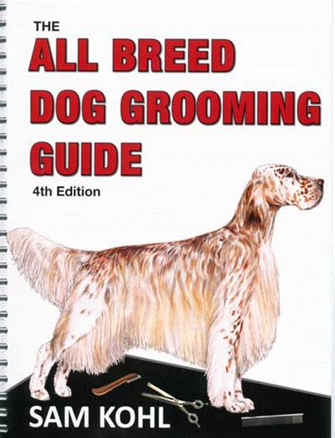 dog grooming guide book