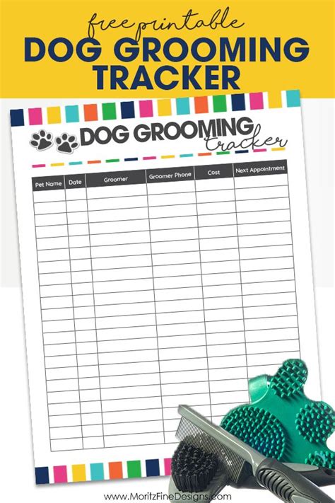 dog grooming schedule book