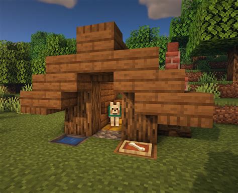 Dog House Ideas Minecraft