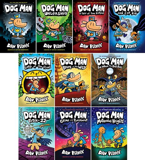 dog man books list in order