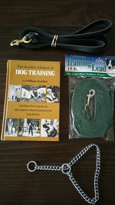dog obedience training equipment