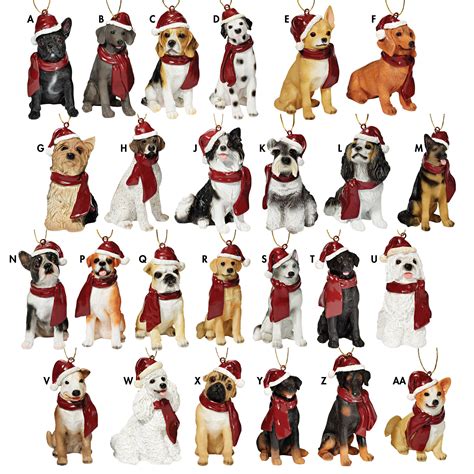 Dog Ornament Set