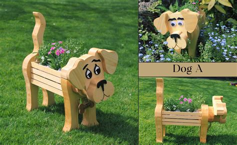 Dog Planter Boxes