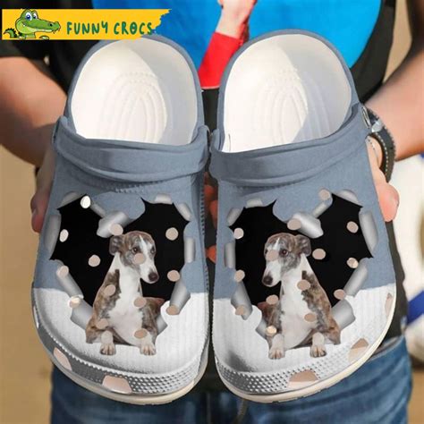 Dog Print Crocs