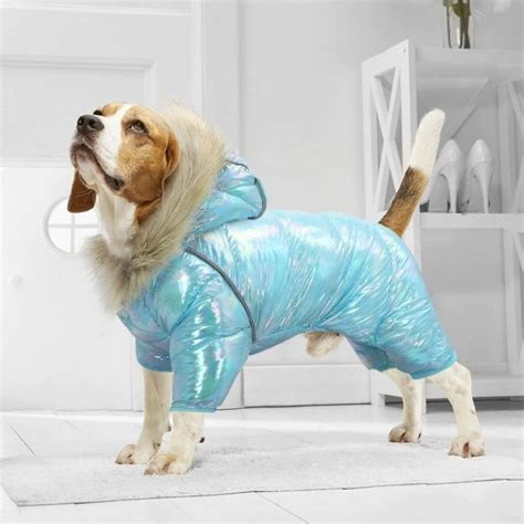 Dog Puffer Jacket With Legs