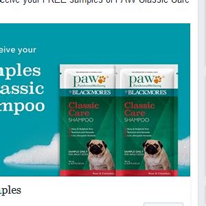 Dog Shampoo Free Samples