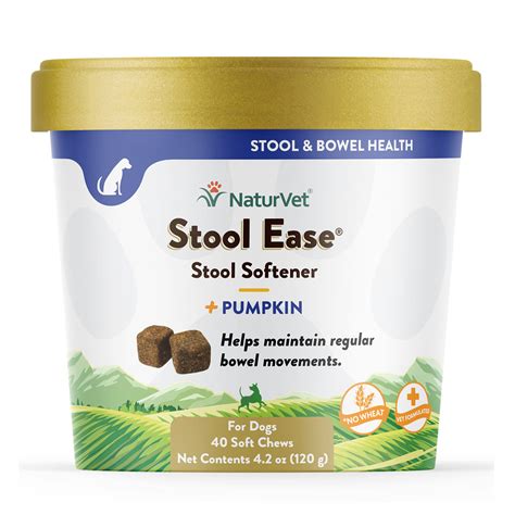 Dog stool softener