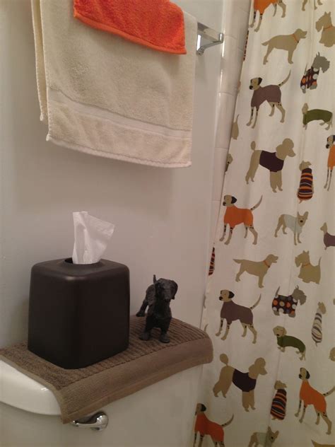 dog themed bathroom accessories